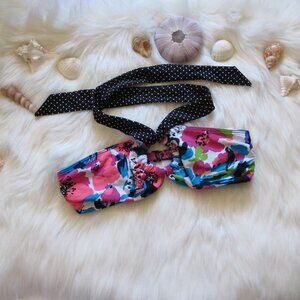 3/$15 Aeropostale | Floral Halter Tie Bikini Top